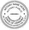 Vermont Notary Stamps